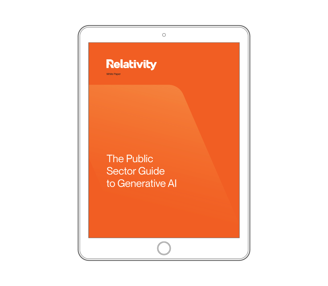 The Public Sector Guide to Generative AI
