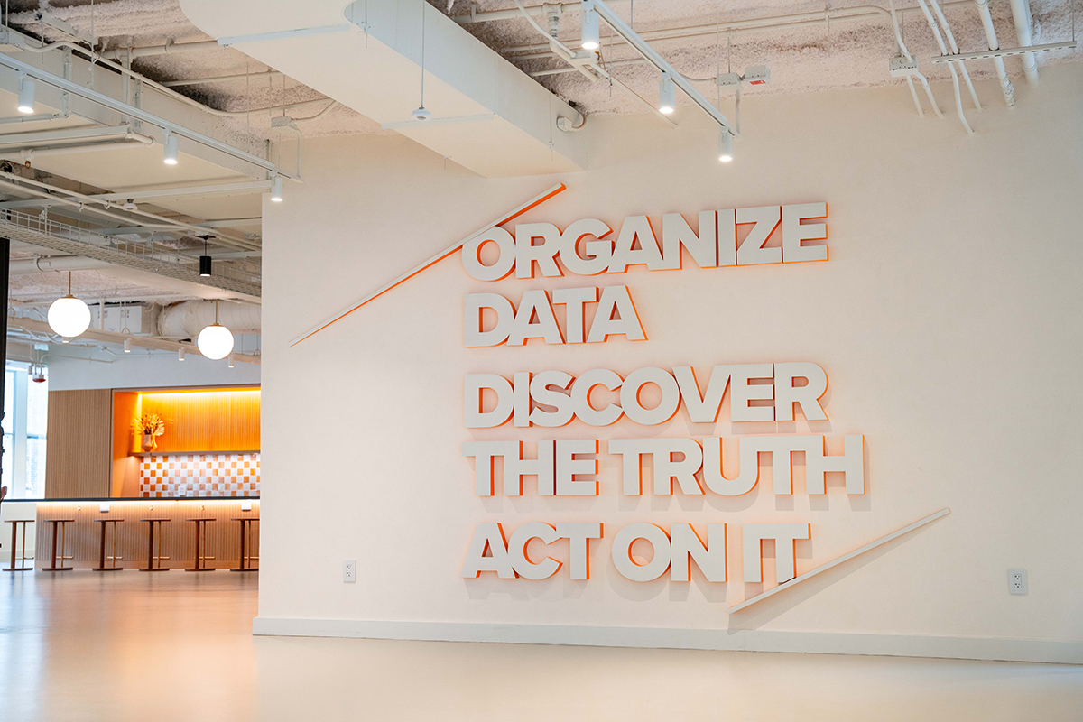 Relativity Headquarters | Organize Data, Discover the Truth, Act on It Sign