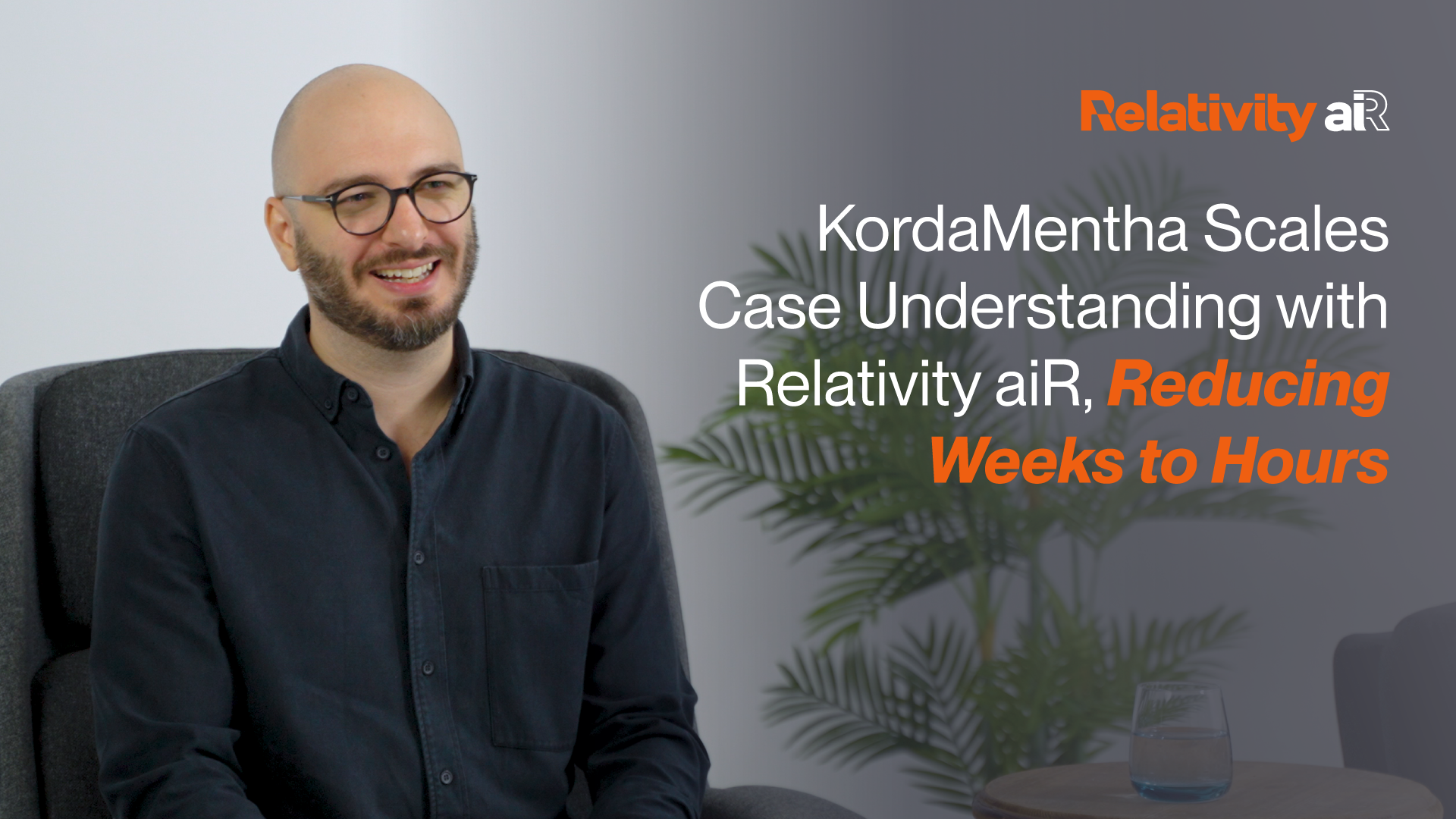 KordaMentha and Relativity aiR customer story video thumbnail