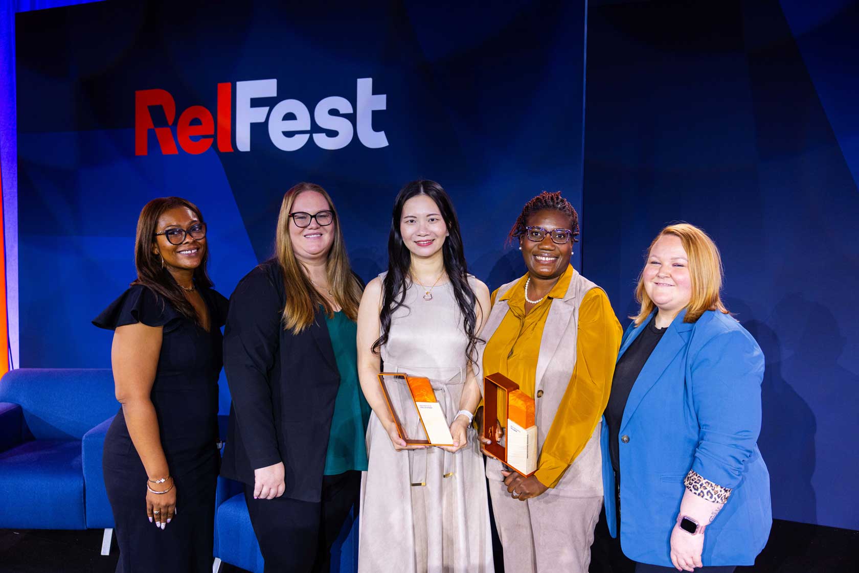 Innovation Award Winners: Stellar Women, Katherine Li and Inclusion, Monique Jiggets
