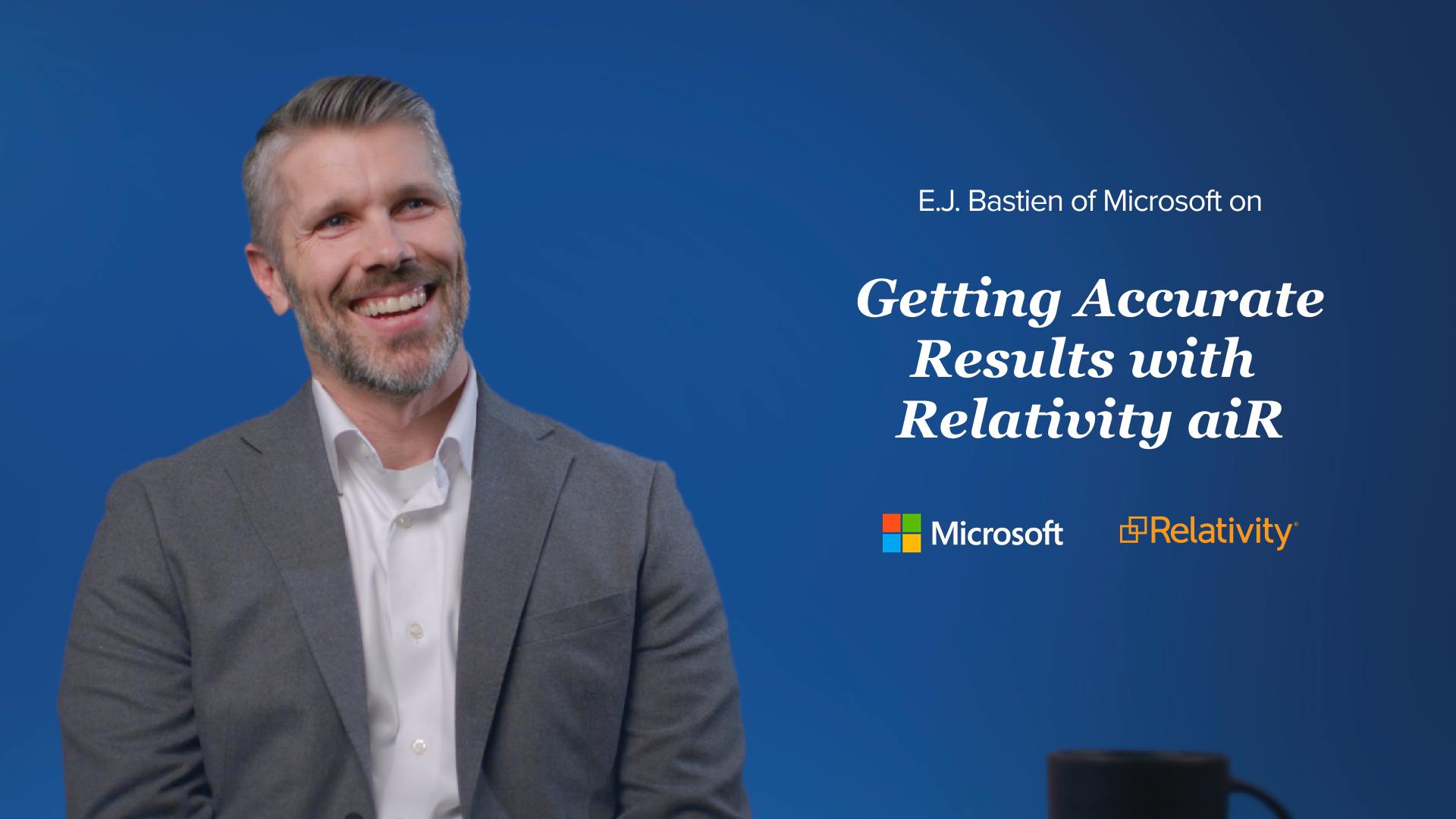 Relativity aiR Customer Video thumbnail image