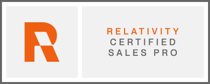 Relativity Certified Sales Pro badge