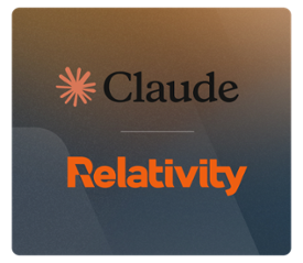 Making Administration Conversational with RelativityOne and Claude - Icon